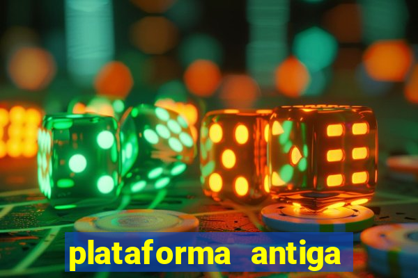 plataforma antiga de jogos